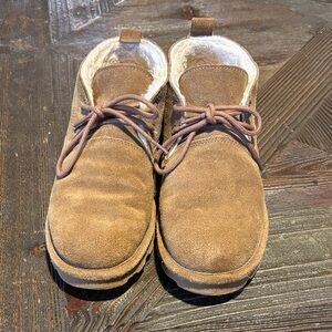 BearPaw Tan Suede Chukka Boots